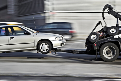 coût du remorquage d'une voiture