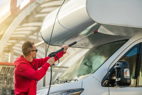 cleaning your rv
