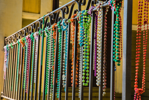 mardi gras beads