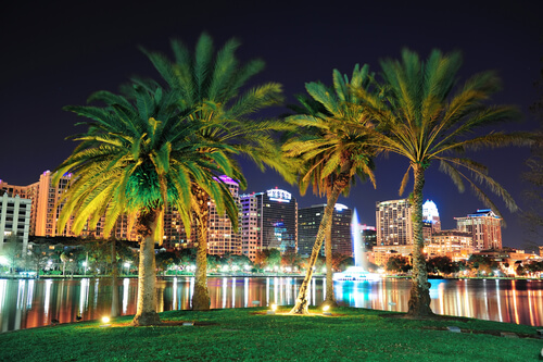 Lake Eola Fountain