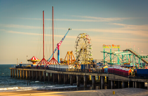 steel pier