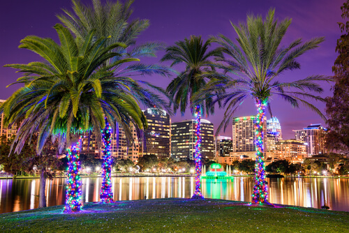 Lake Eola Fountain