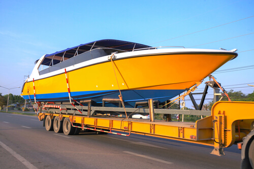 boat transportation overland