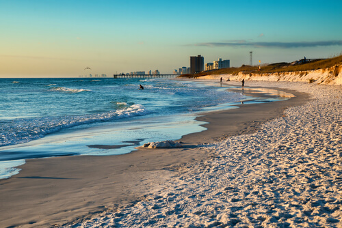 Beach holiday travel