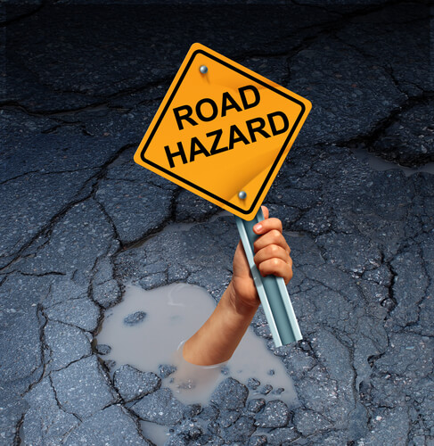 Road Hazard Potholes