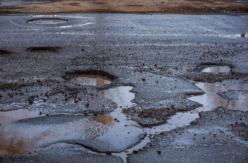 pothole damage