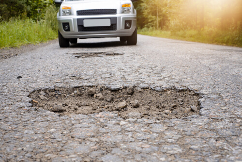 pothole damage