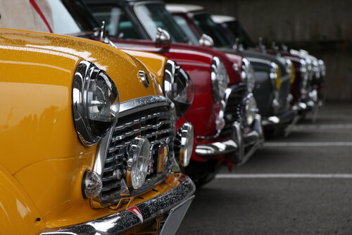 Storing a classic car