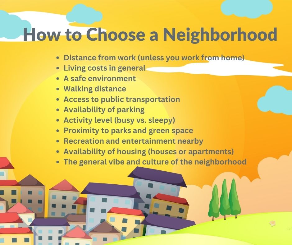 choose a neighbourhood in Utah