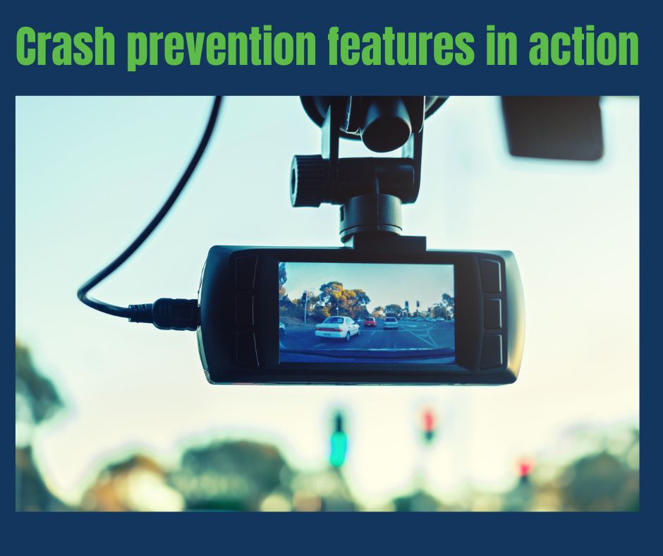 Crash prevention features in action