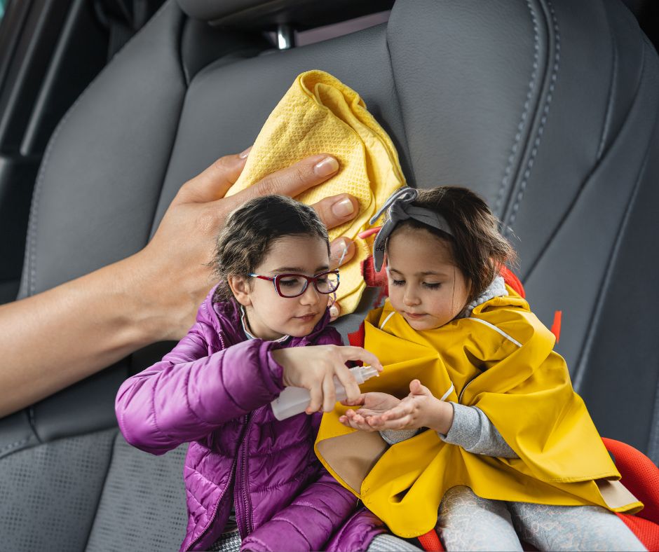 keep car clean with kids