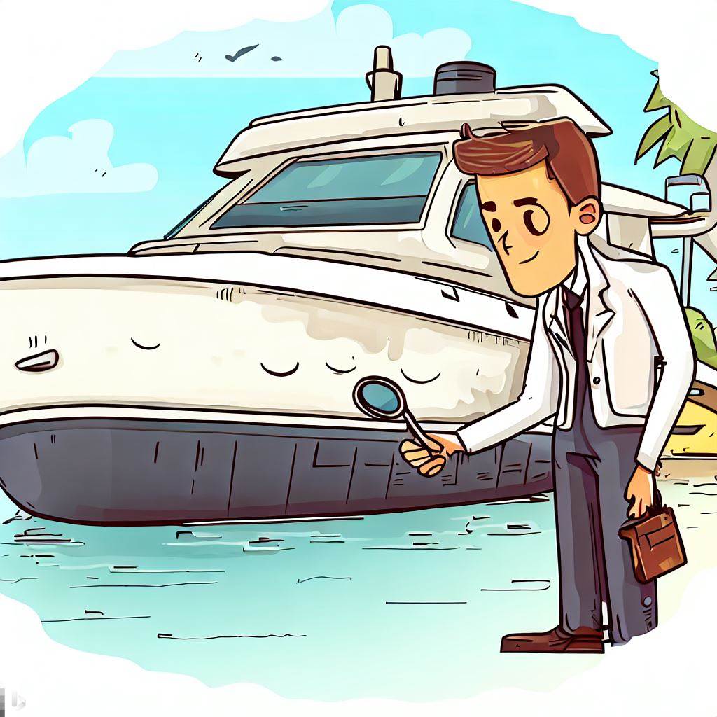 Inspect your boat on Arrival. boat transport insurance