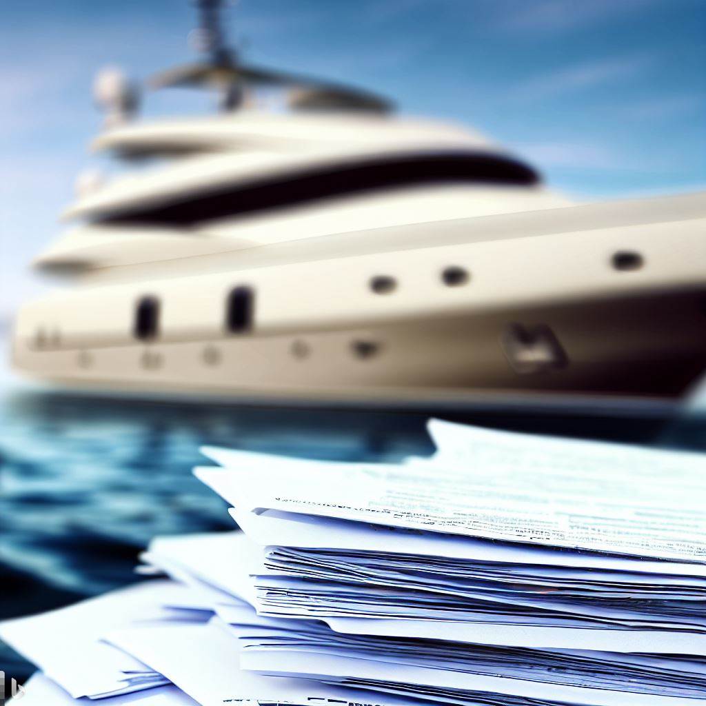 paperwork involved in boat shipping 