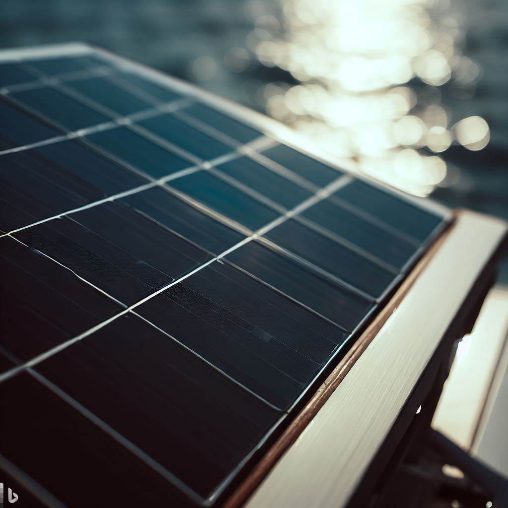 solar and wind power, for auxiliary systems on board boats