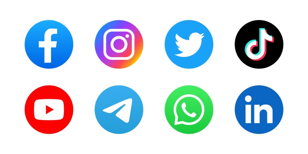 Facebook, Instagram, and LinkedIn