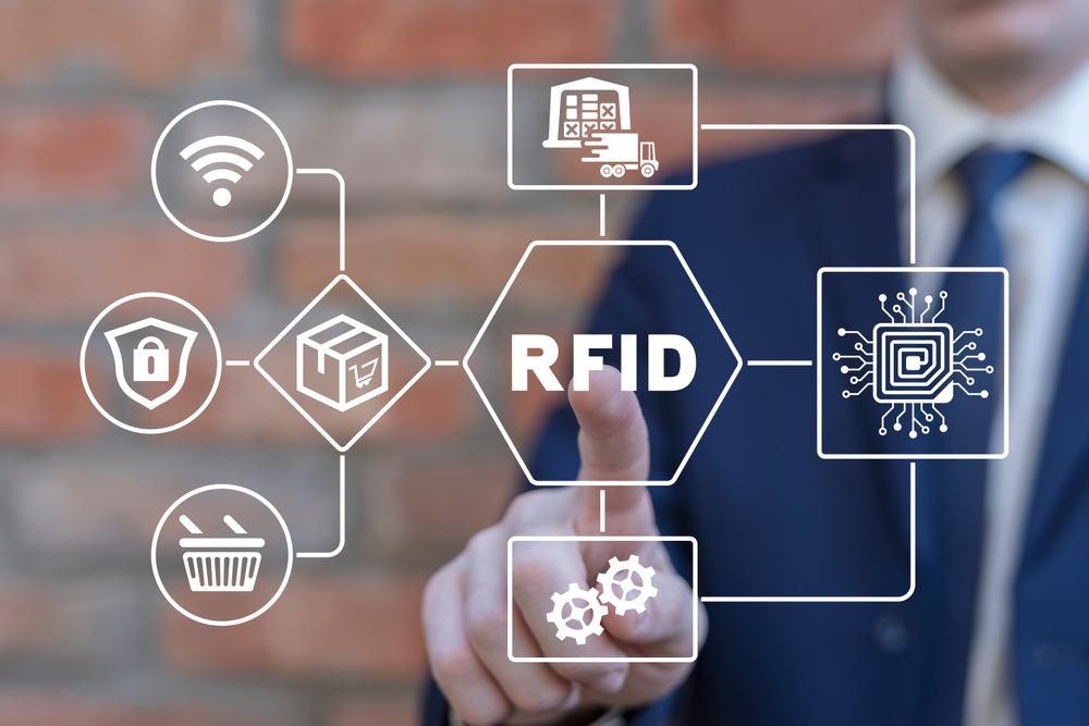 barcode or RFID tracking systems