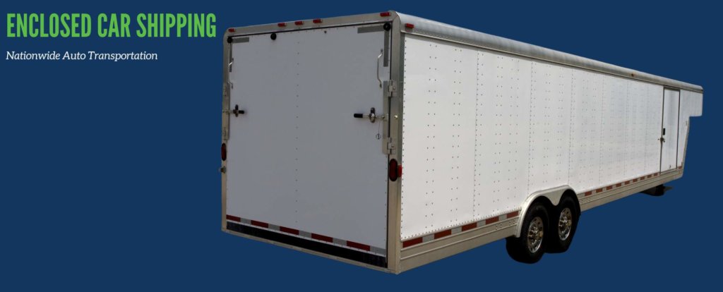 Enclosed transport trailer