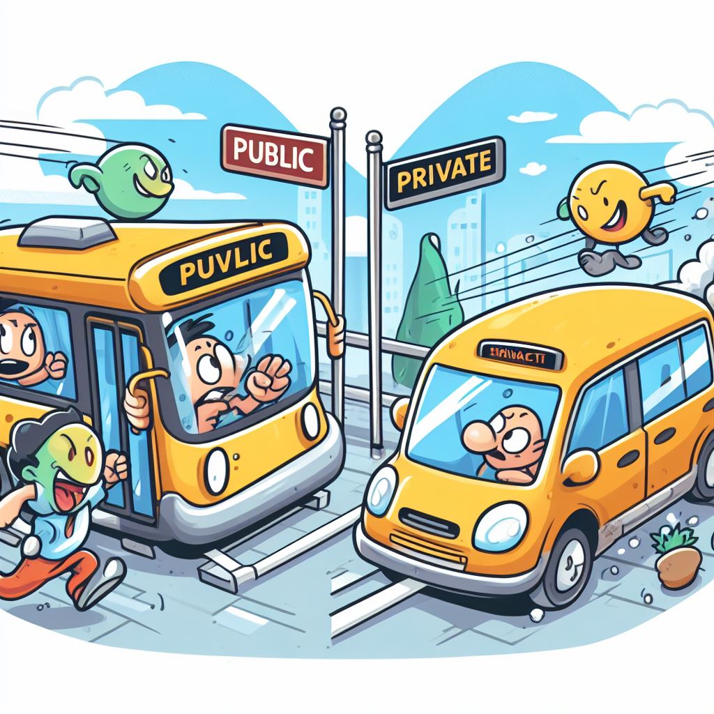 Public vs Private Transport, Professional Vehicle Transportation