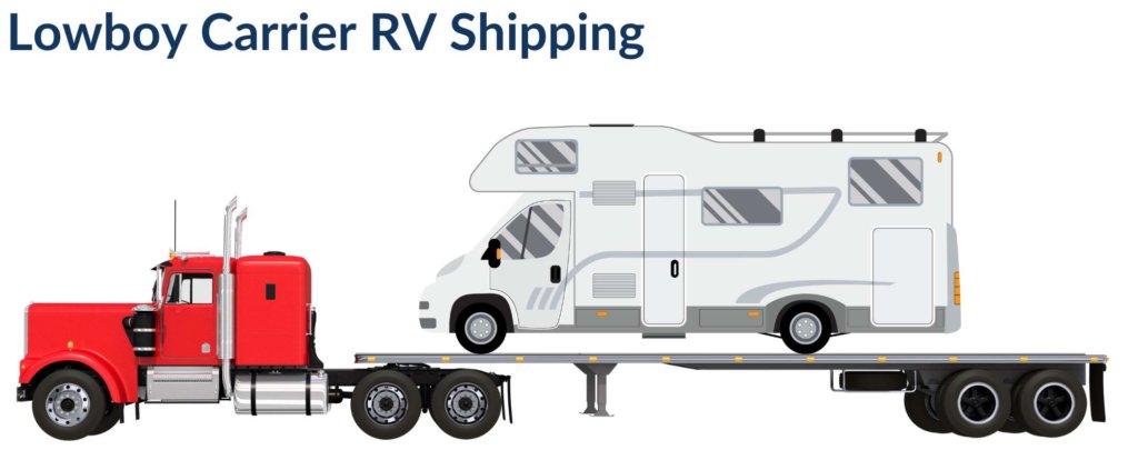 Advantages of Lowboy Carriers for RV Shipping