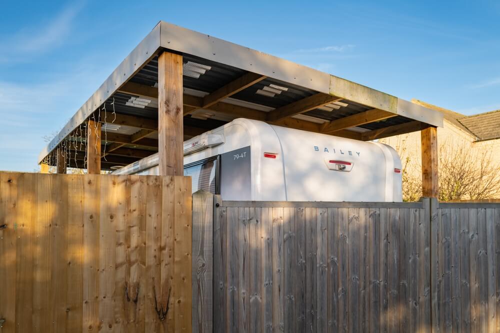 Personal Garage for Snowbird Vehicle Storage