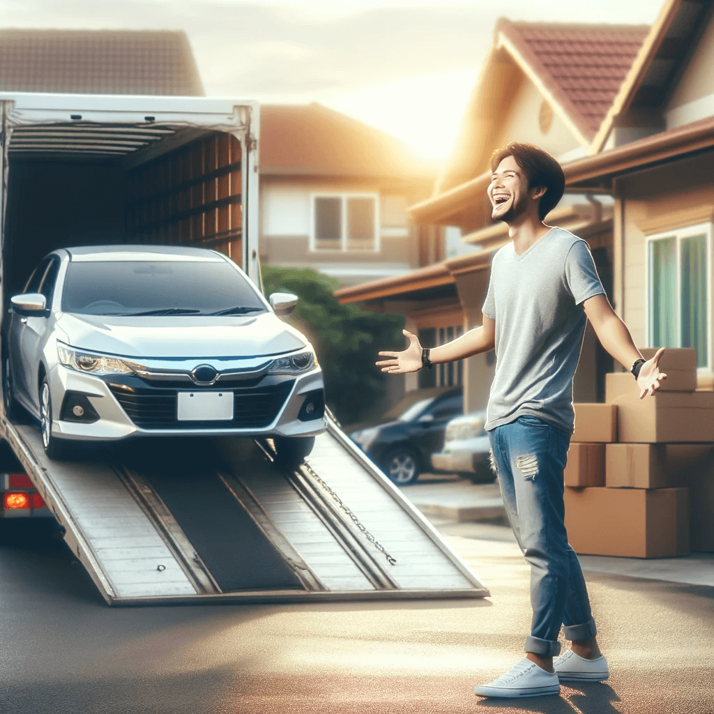 Successful car shipping completion using vehicle relocation tips.
