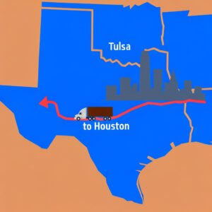 Tulsa to Houston Car Shipping with Nationwide Auto Transportation