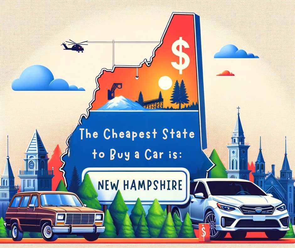 New Hampshire for cheap cars