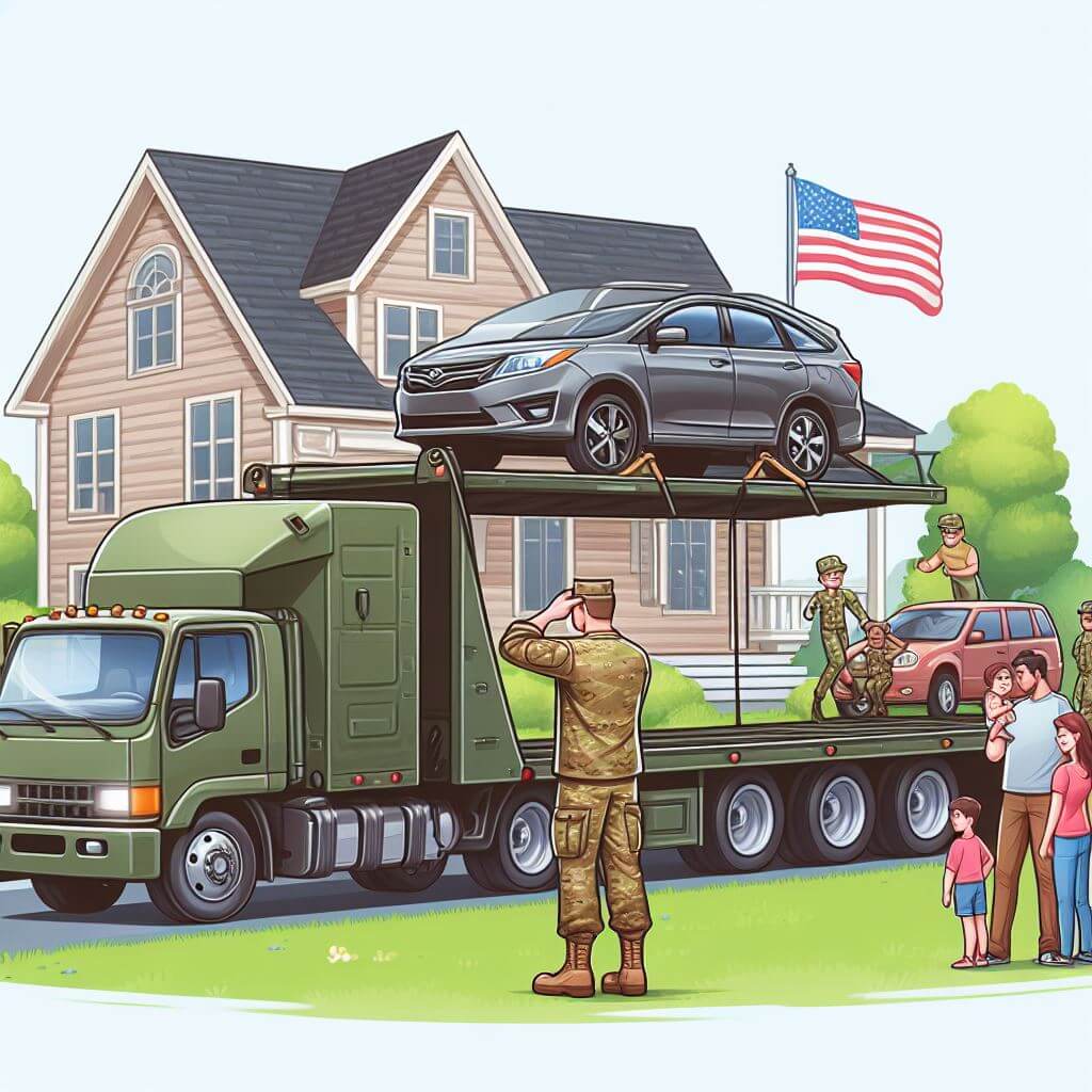 Car shipping for military pcs orders
