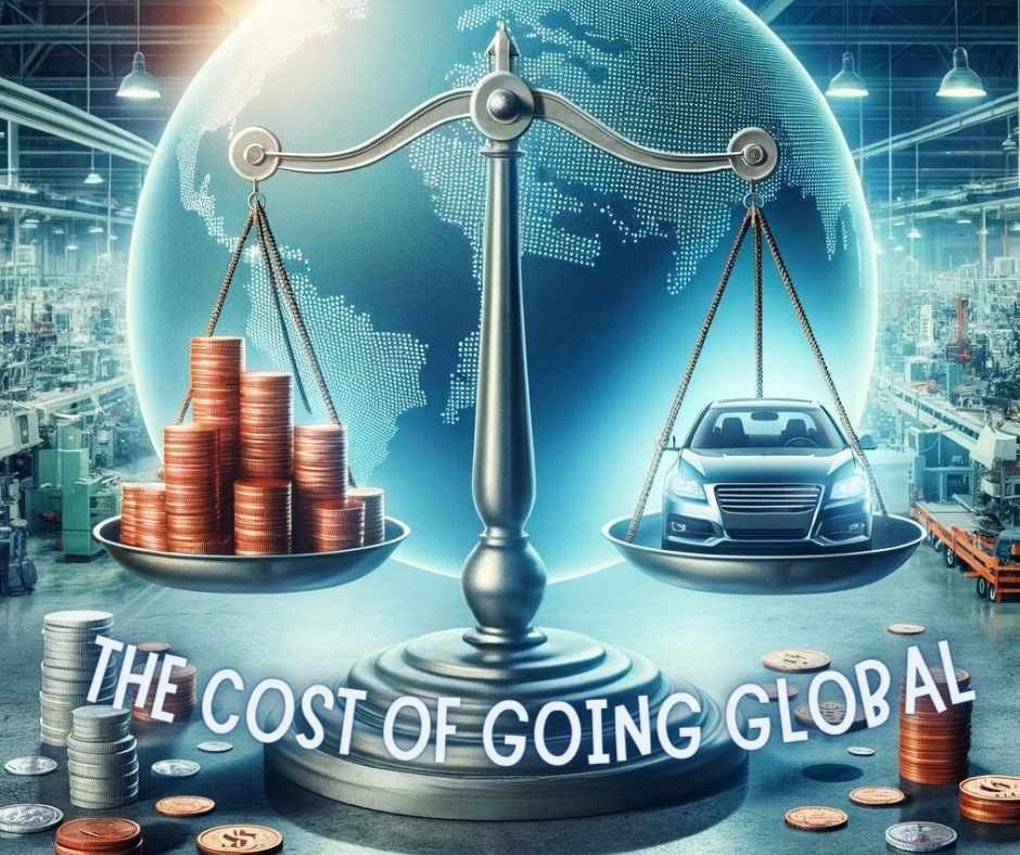 Cost of going global with popular foreign cars