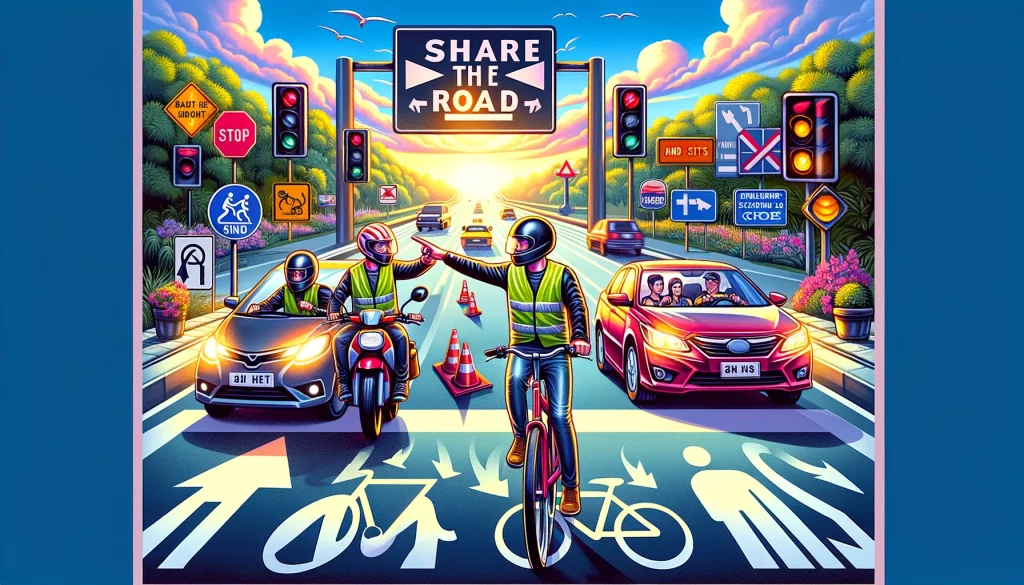 Visit NHTSA's safety section and the "Share the Road" campaign page.