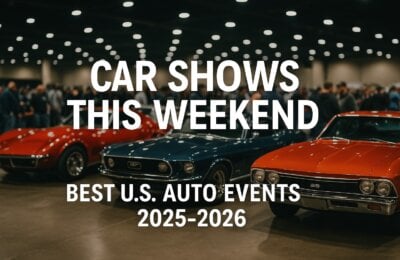 Classic Car Shows This Weekend | U.S. Auto Events 2025-2026
